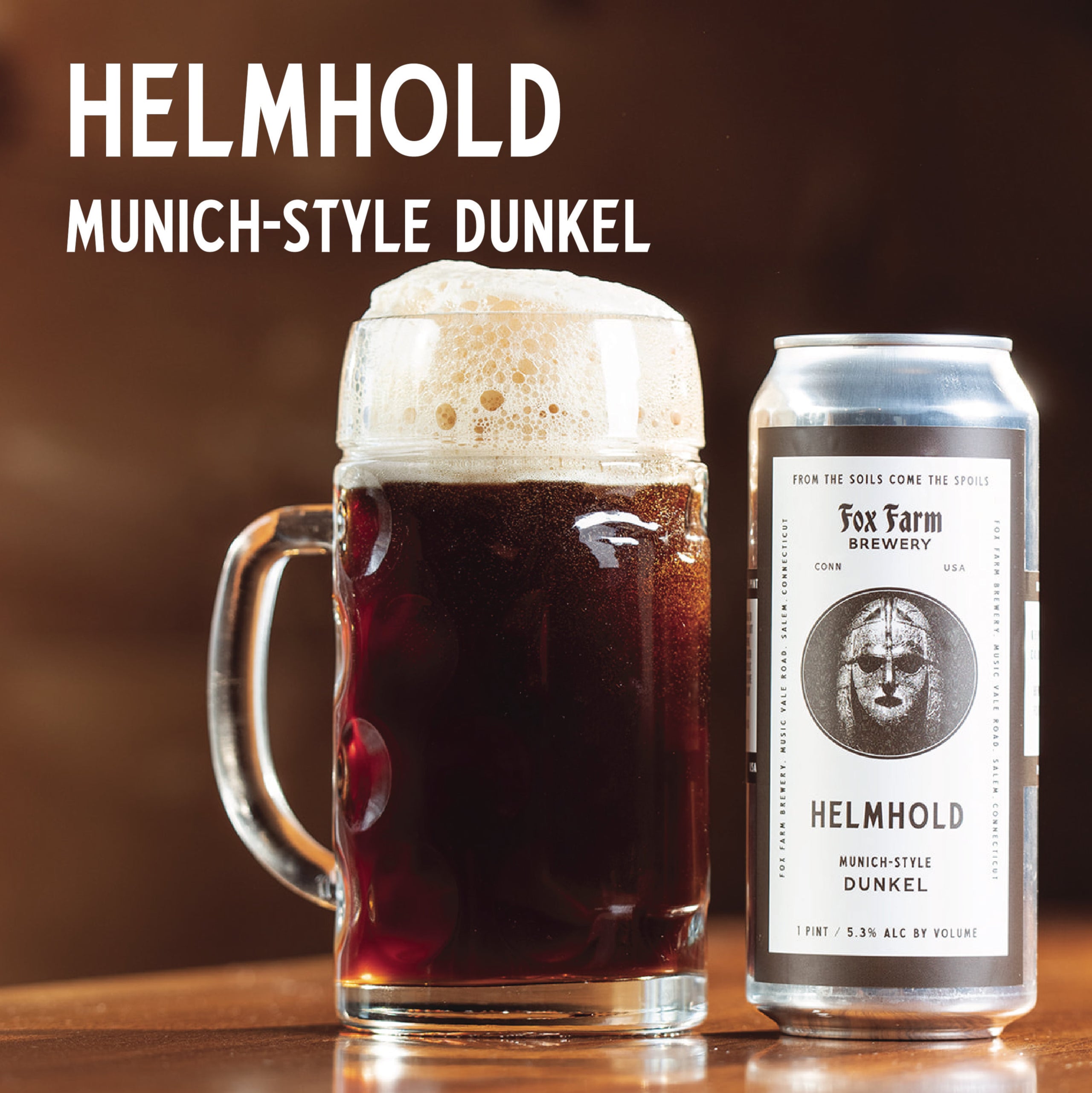 Helmhold Munich-Style Dunkel | Fox Farm Brewery